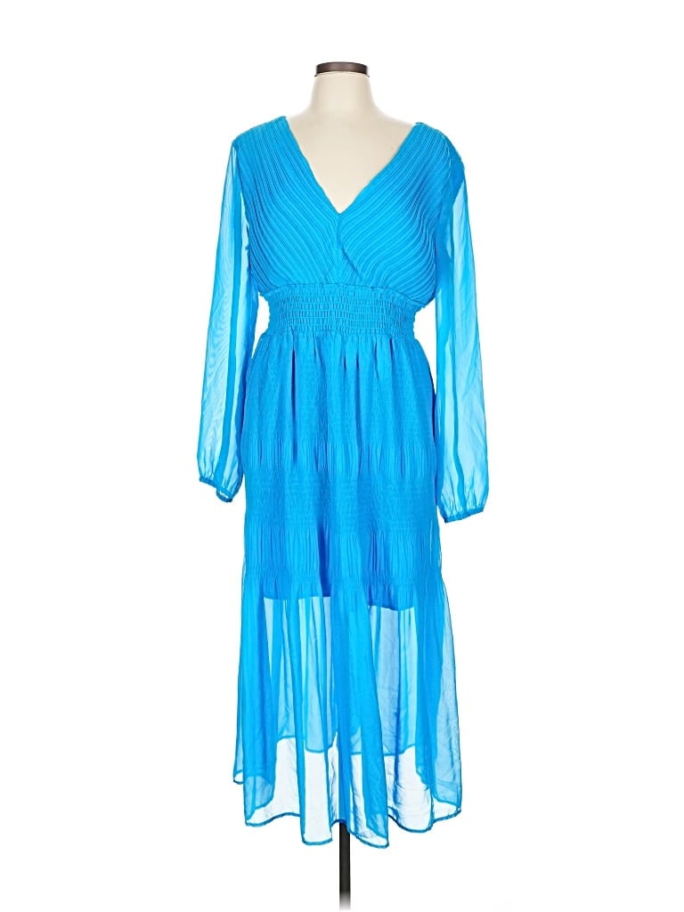 Pre-owned Steve Madden Cocktail Dress In Blue