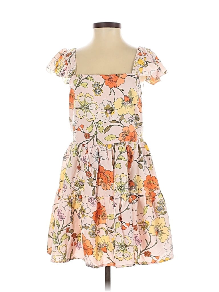 Lottie And Holly Casual Dress In Multi