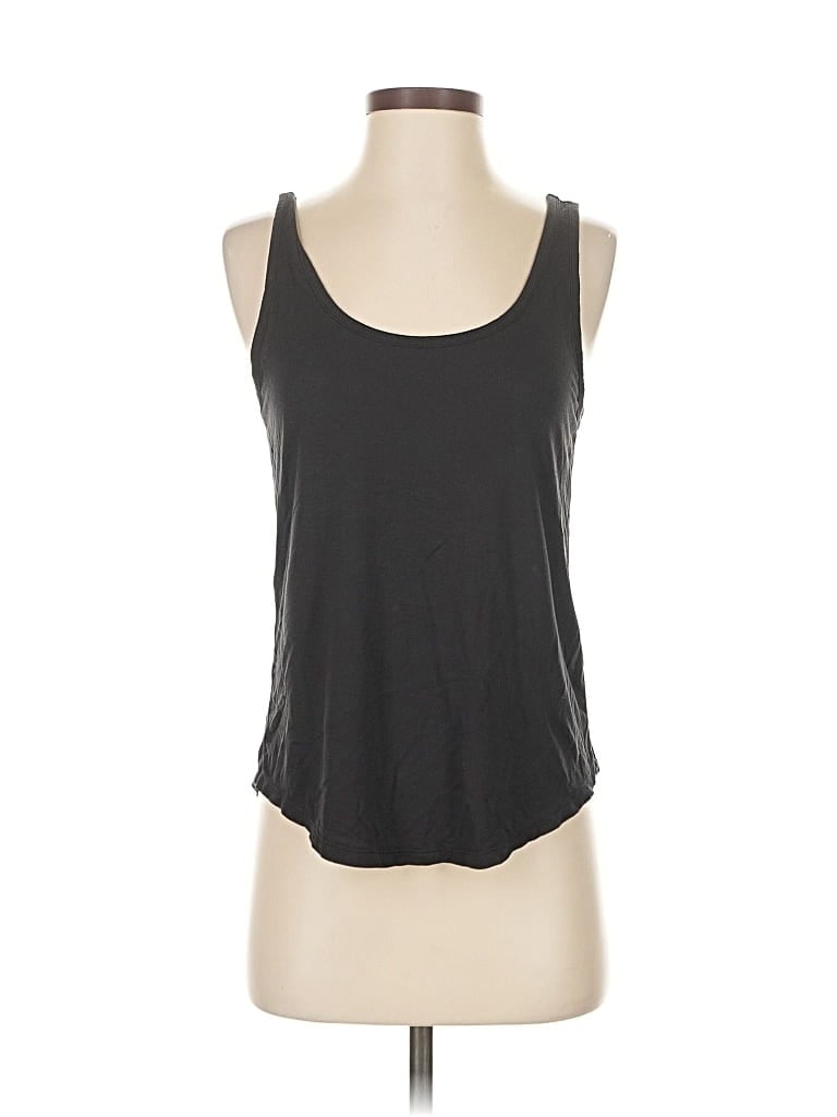Pre-owned Gap Body Tank Top Gray Strapless Neckline Tops