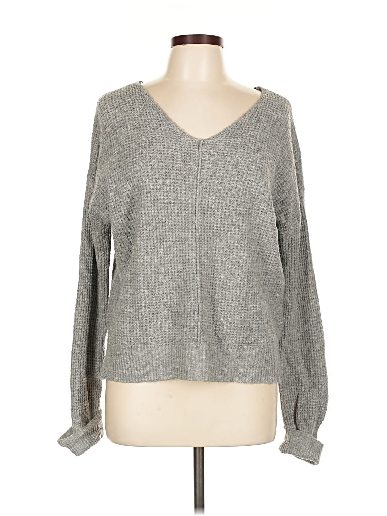 JESSICA SIMPSON Pre-owned Pullover Sweater In Gray