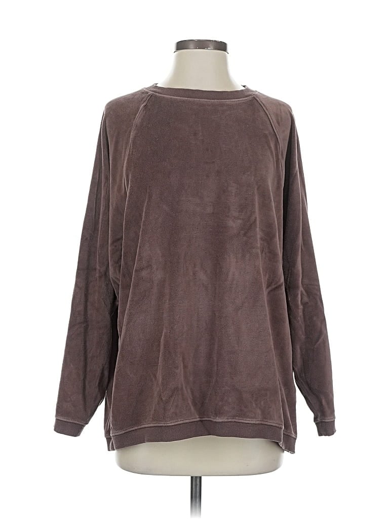 Pre-owned Aerie Sweatshirt In Brown