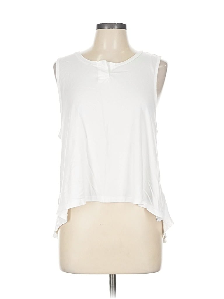 Pre-owned Love By Gap Sleeveless T-shirt In White