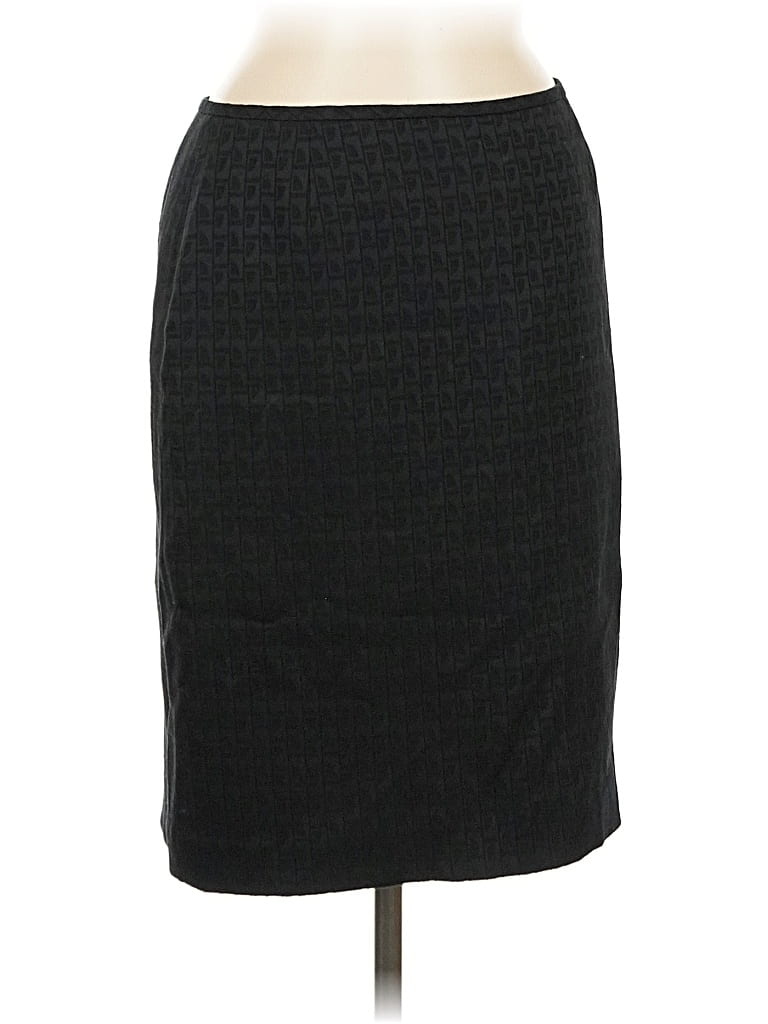 Pre-owned Unbranded Formal Skirt In Black