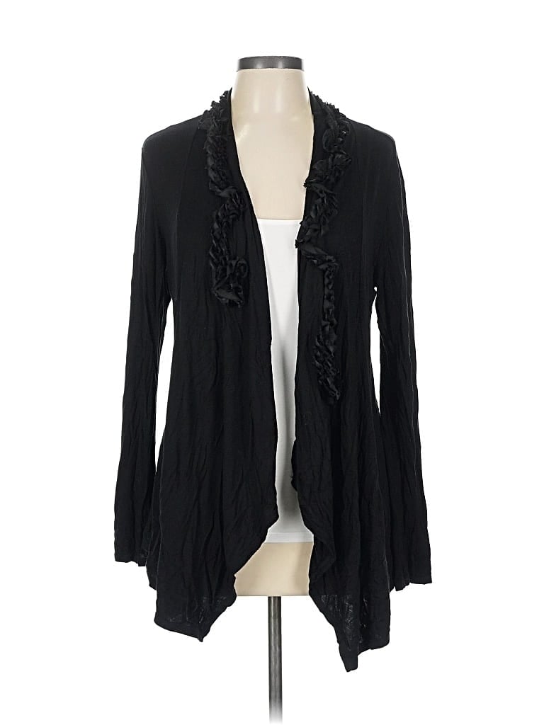 STATUS BY CHENAULT Pre-owned Cardigan Sweater In Black