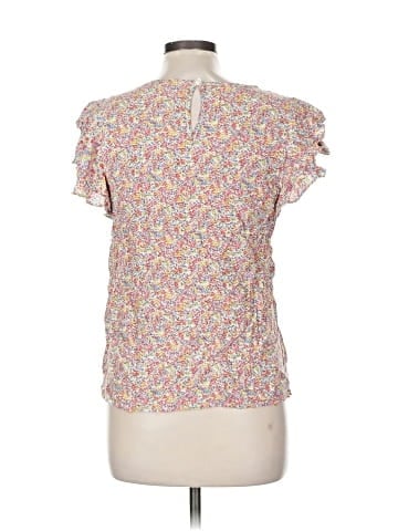 Rose & Thyme Short Sleeve Blouse (view 2)