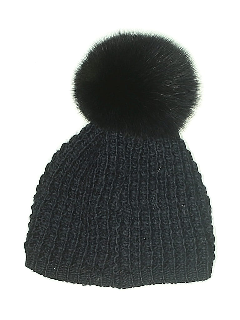 Pre-owned Kyi Kyi Beanie Hat In Blue