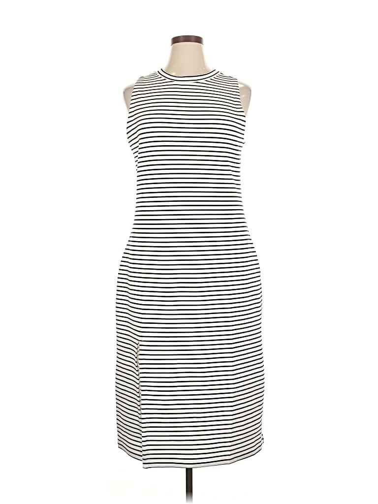 Pre-owned Ypb Casual Dress In Gray