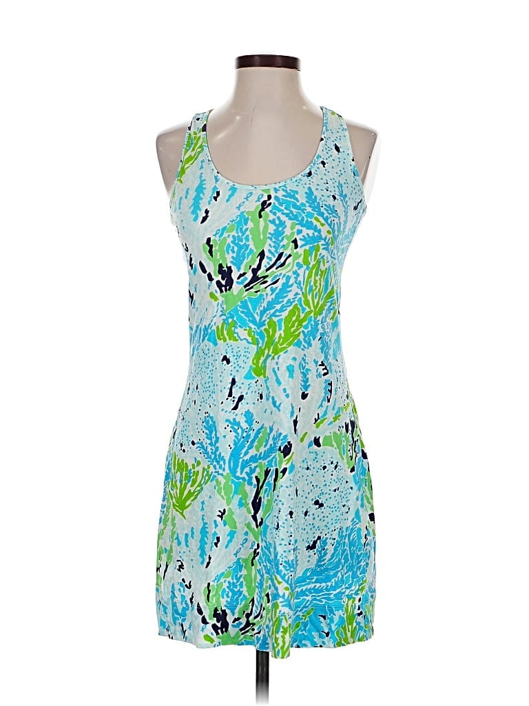 Pre-owned Lilly Pulitzer Cocktail Dress In Blue