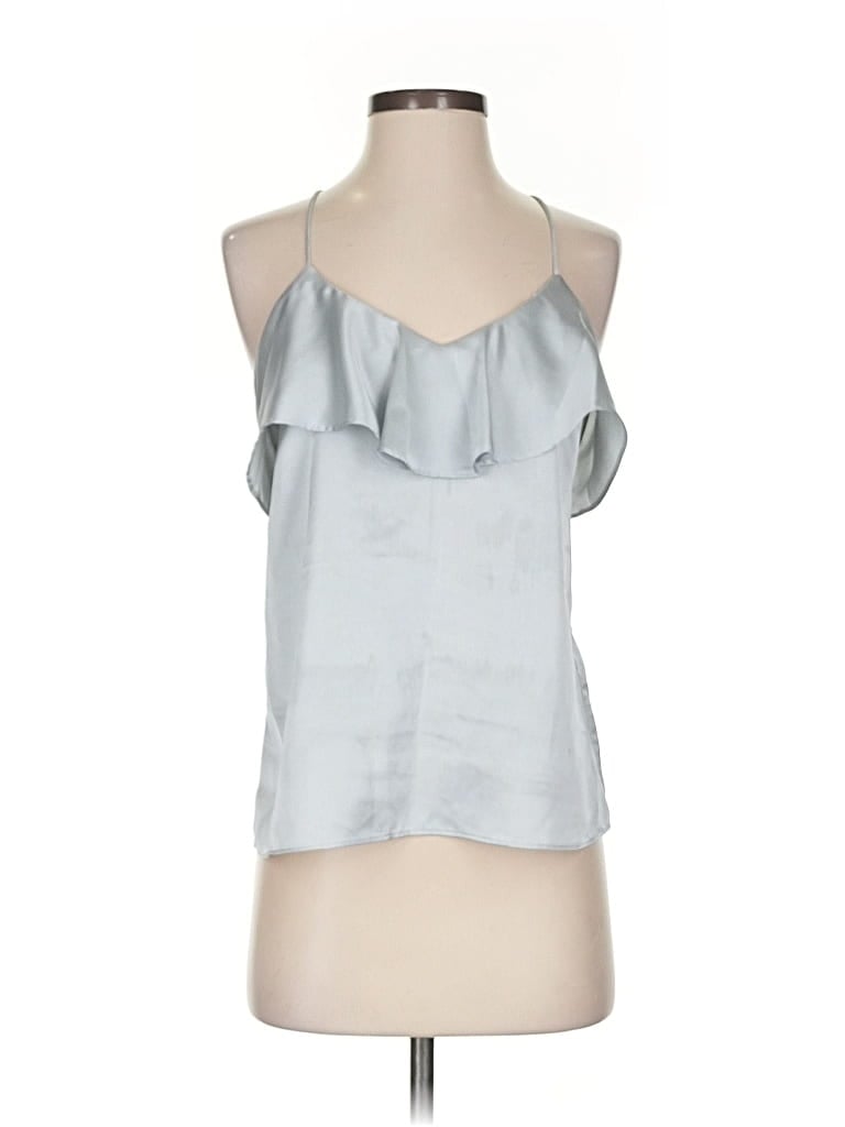 HARLYN Pre-owned Sleeveless Blouse In Silver