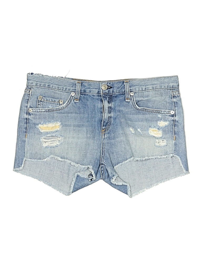 RAG & BONE Pre-owned Denim Shorts In Blue