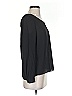 Barneys New York 100% Polyester Black Long Sleeve Blouse Size XS - photo 4