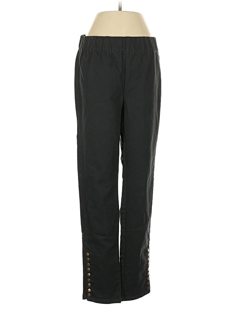 Pre-owned Soft Surroundings Track Pants In Black