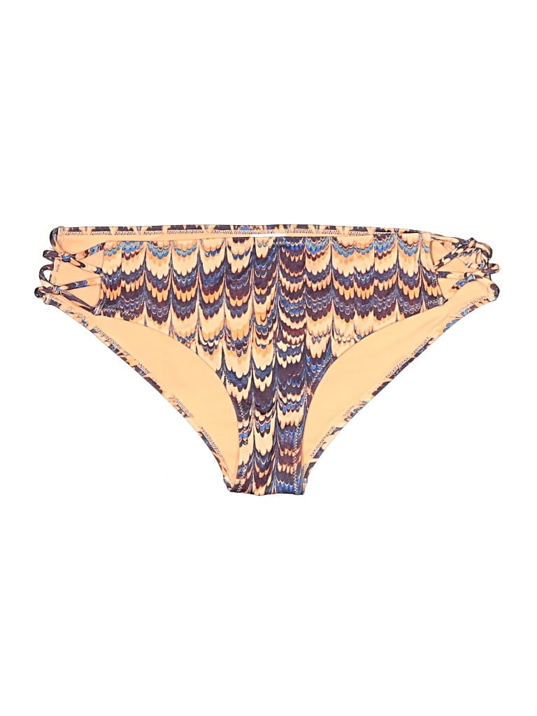 Pre-owned H&m Swimsuit Bottoms In Gold