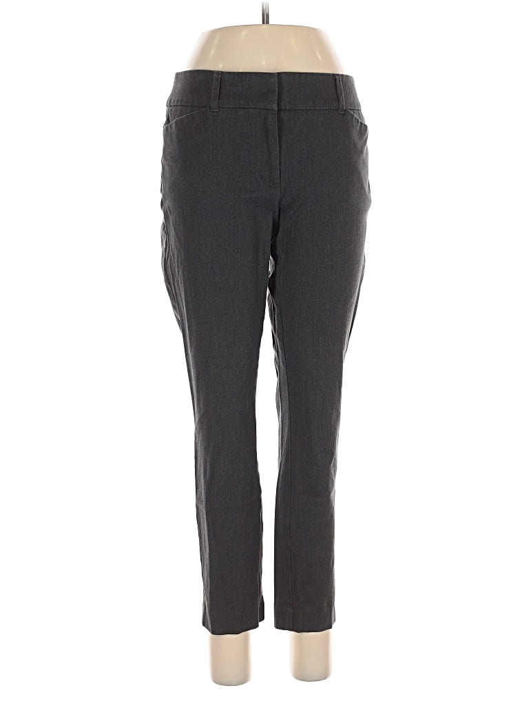 Pre-owned Ann Taylor Loft Outlet Dress Pants In Gray