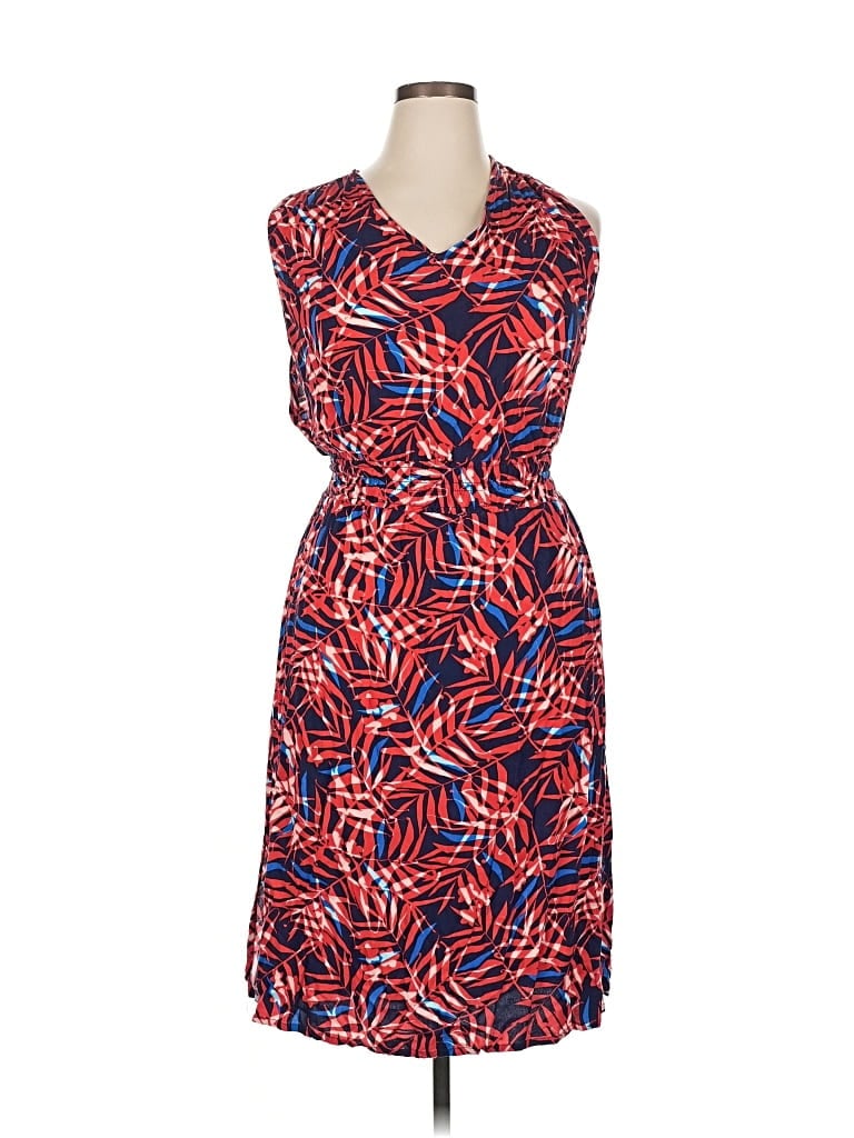 Pre-owned D&co. Casual Dress In Red