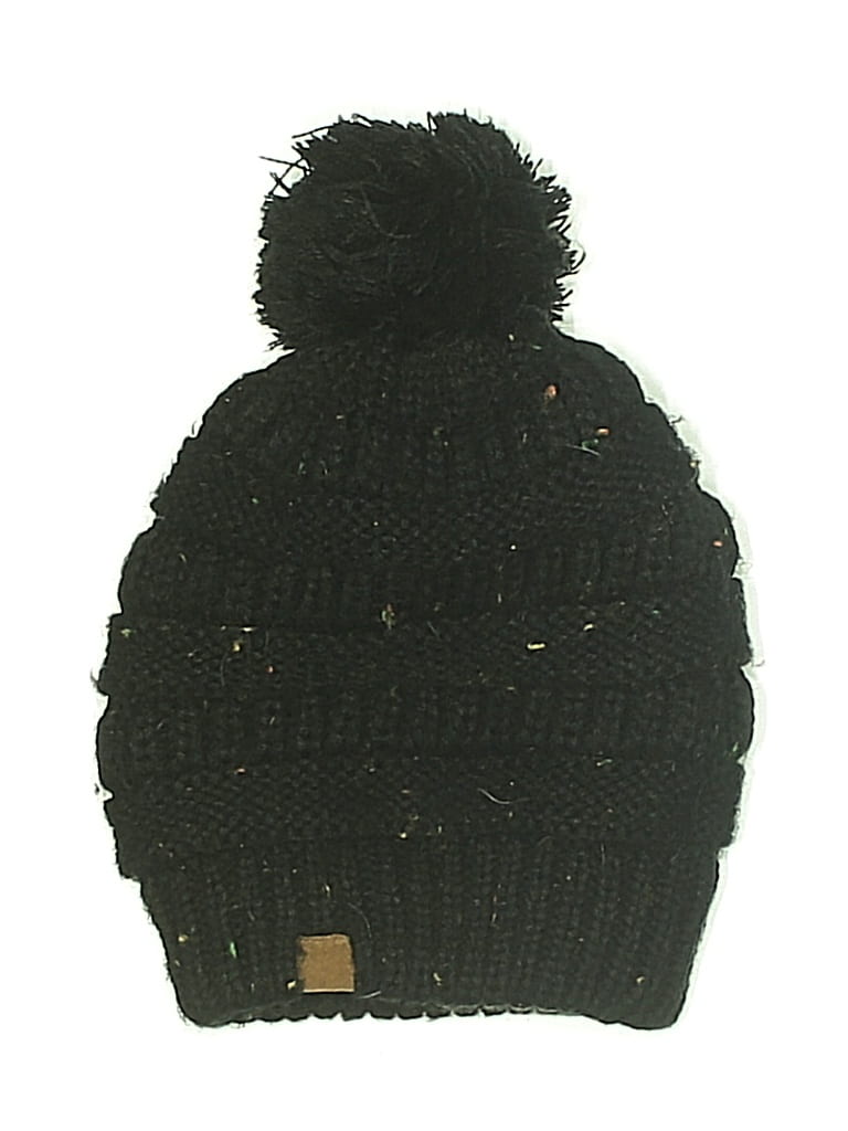 Pre-owned Sonoma Life + Style Beanie Hat In Black