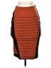 Morena Rosa Stripes Orange Casual Skirt Size S - photo 1