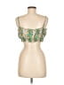 Rhode 100% Cotton Green Sleeveless Blouse Size M - photo 2