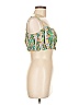 Rhode 100% Cotton Green Sleeveless Blouse Size M - photo 4