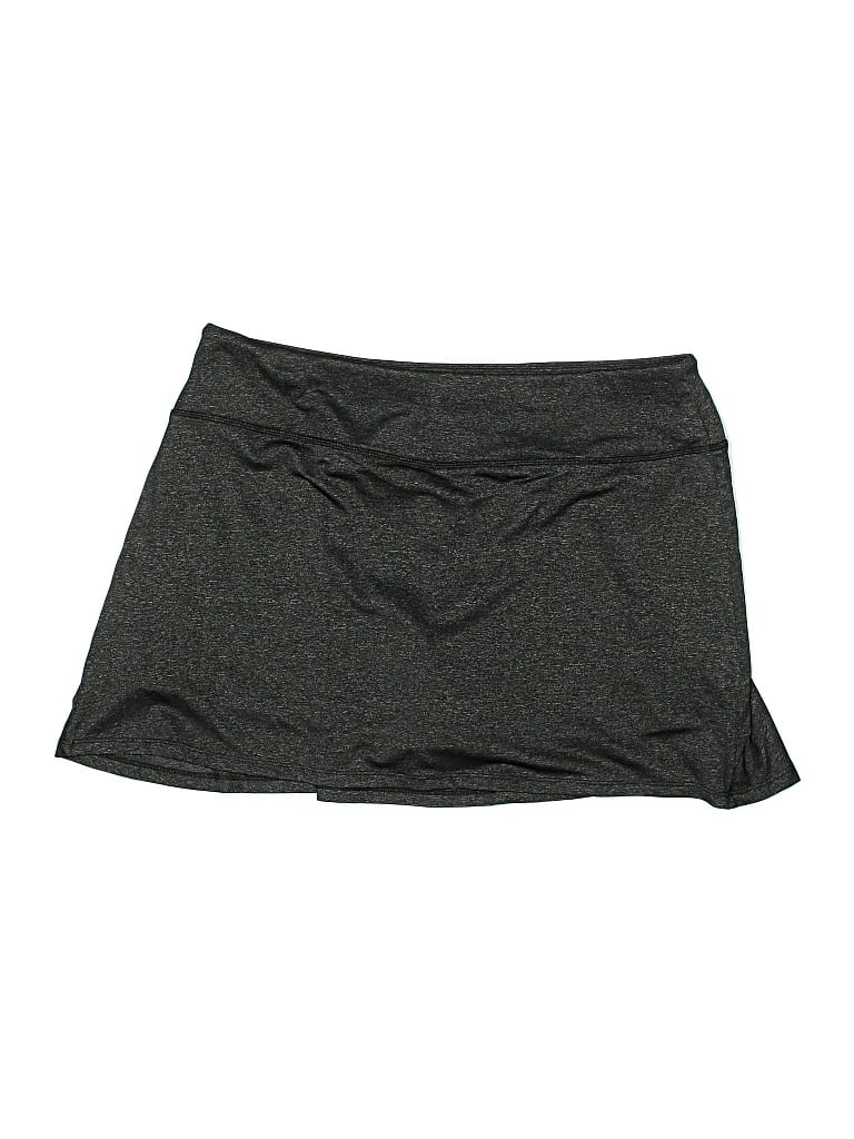 Pre-owned Assorted Brands Active Skort In Gray