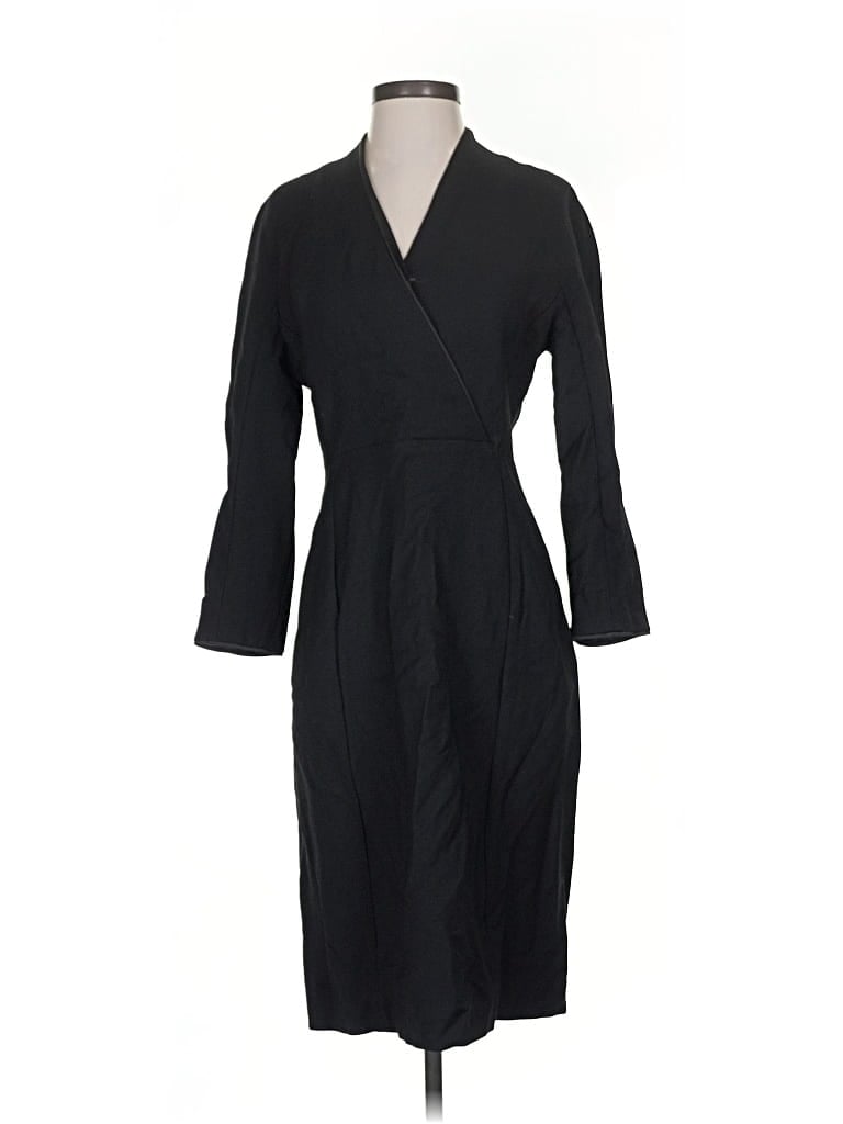 Pre-owned Mm. Lafleur Casual Dress In Black