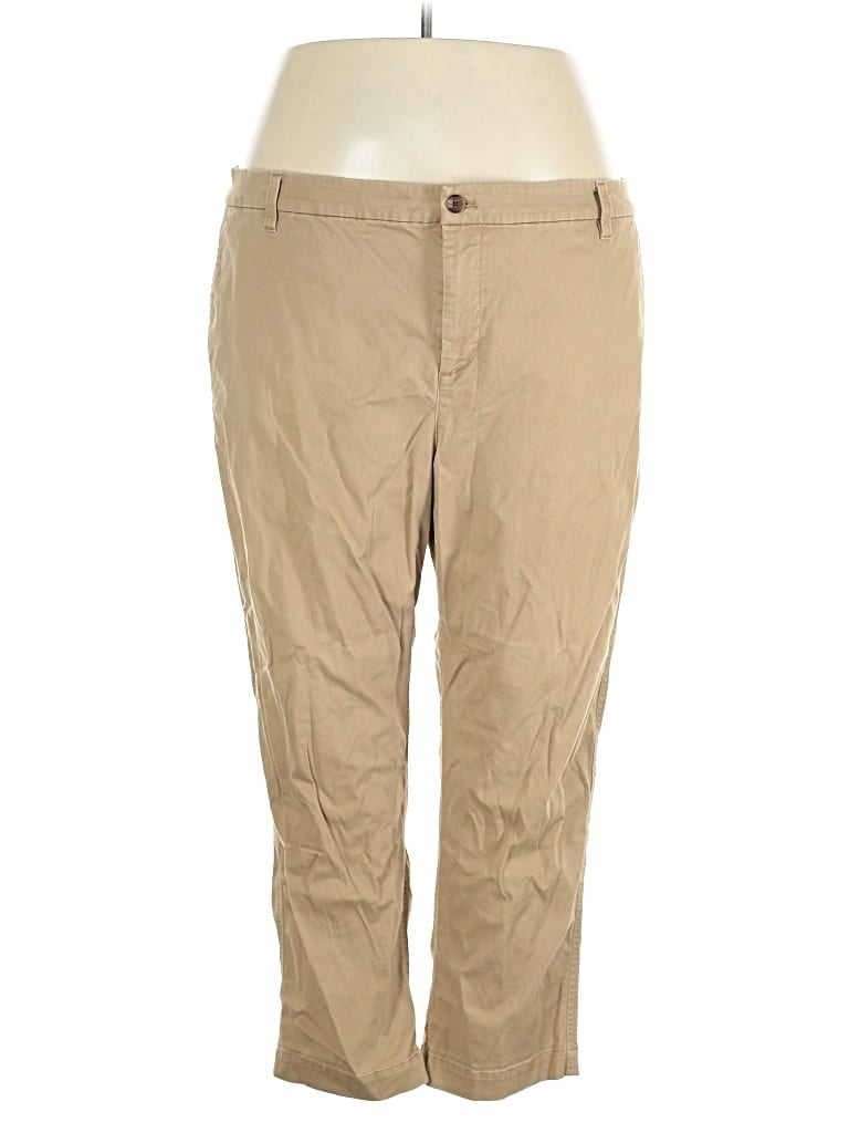 Pre-owned J.crew Factory Store Khaki Pant In Brown