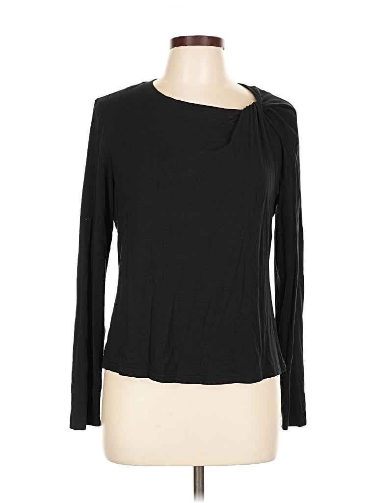 VINCE CAMUTO Pre-owned Long Sleeve T-shirt In Black