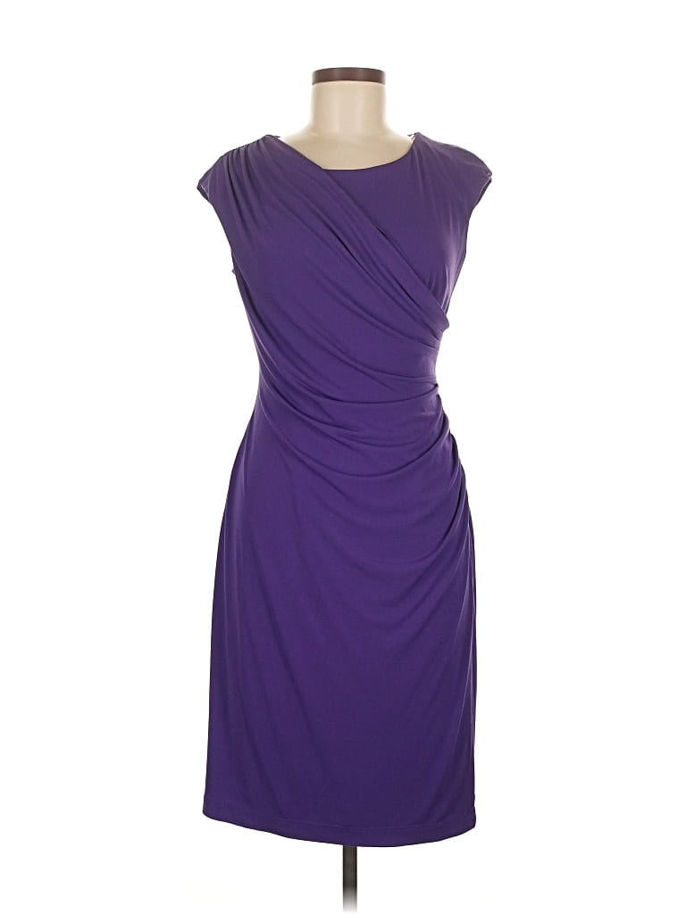 Click to view more detailed imagery on our partner's website Pre-owned Connected Apparel Cocktail Dress In Purple