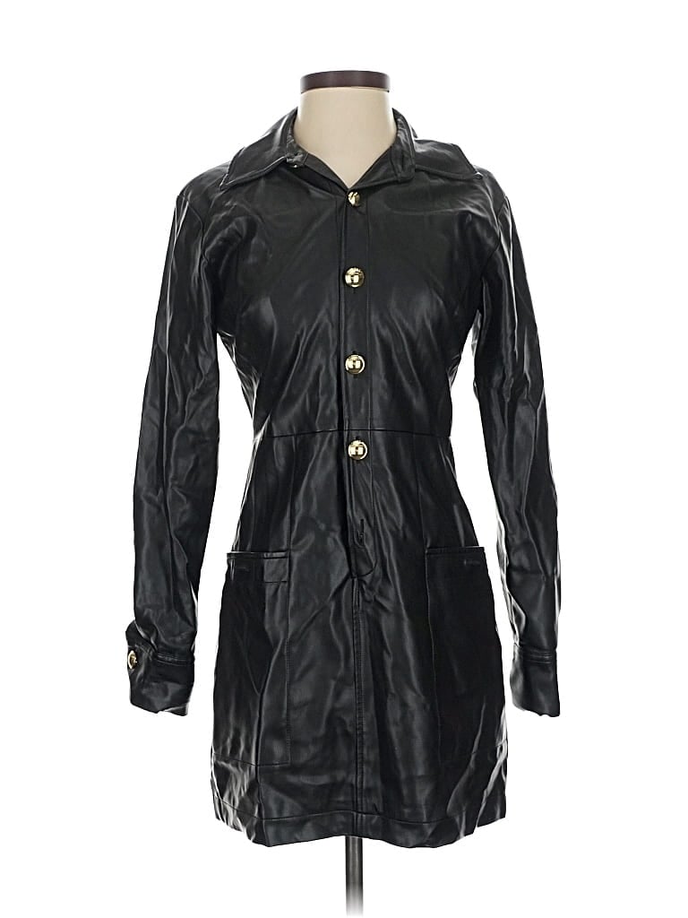 Pre-owned Intermix Casual Dress In Black