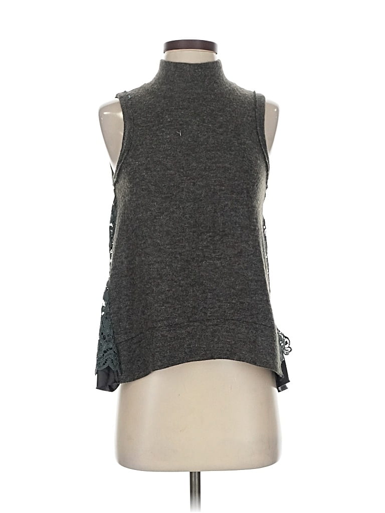 Pre-owned Moth Sweater Vest In Gray