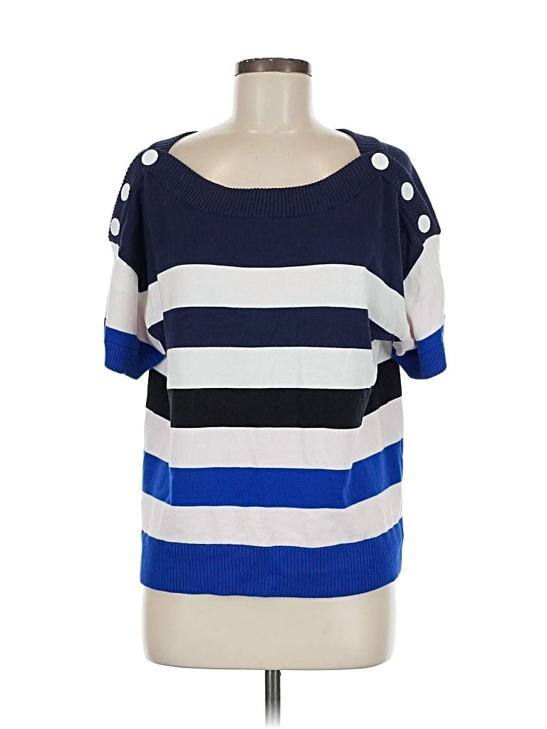 Pre-owned Cabi Pullover Sweater In Blue