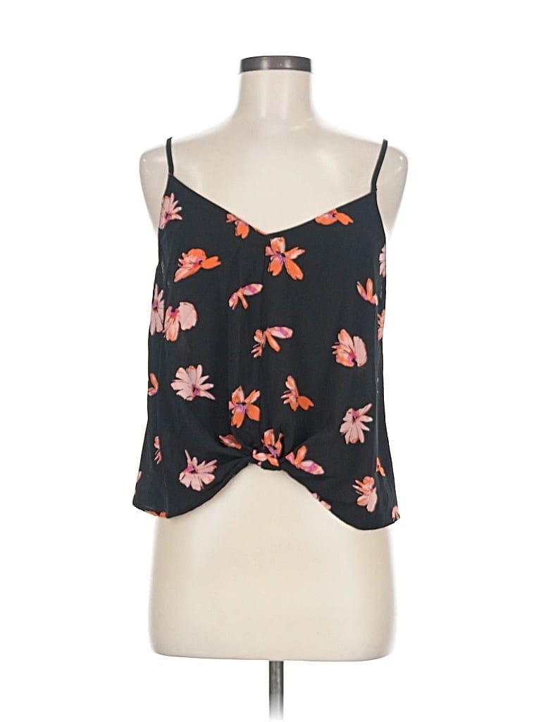 Lush Sleeveless Blouse In Multi