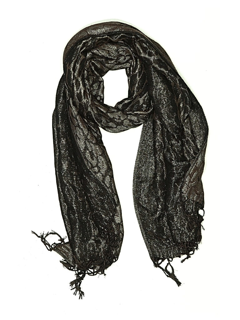 Pre-owned Unbranded Scarf In Brown