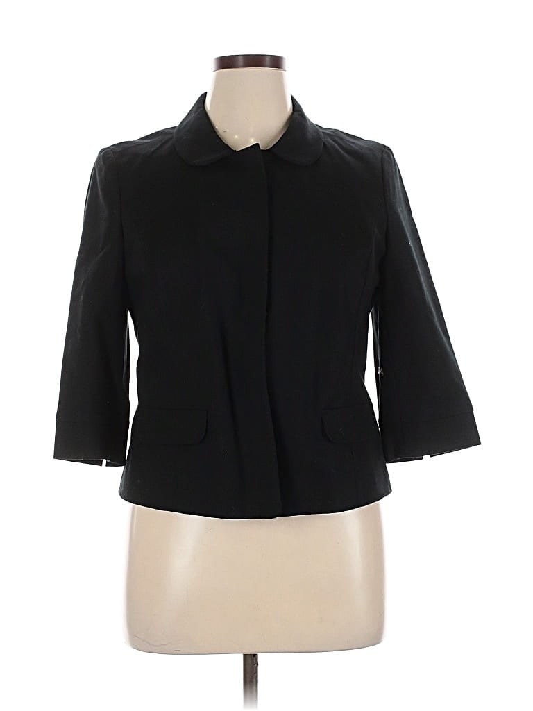 Pre-owned Ann Taylor Loft Blazer Jacket In Black
