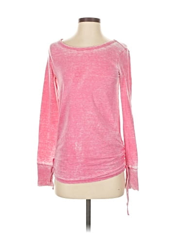 Blue Saks Fifth Avenue Long Sleeve Top (view 1)