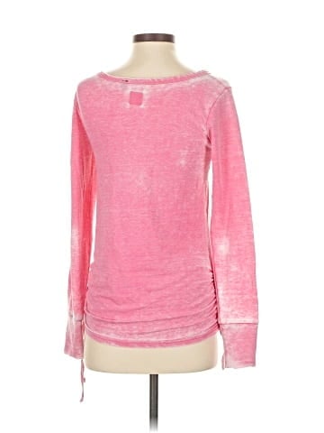 Blue Saks Fifth Avenue Long Sleeve Top (view 2)