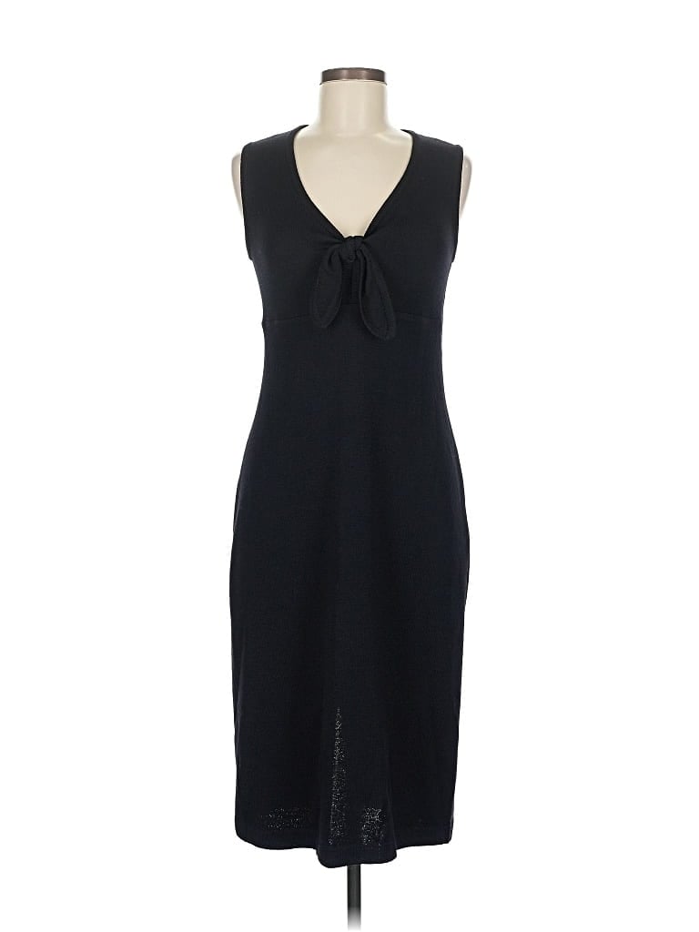 Pre-owned St John Cocktail Dress In Black