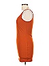 iris Solid Orange Casual Dress Size L - photo 5