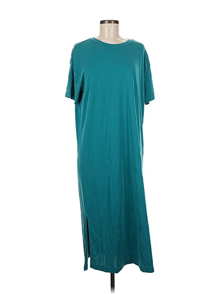 DOUBLE ZERO Pre-owned Casual Dress In Blue