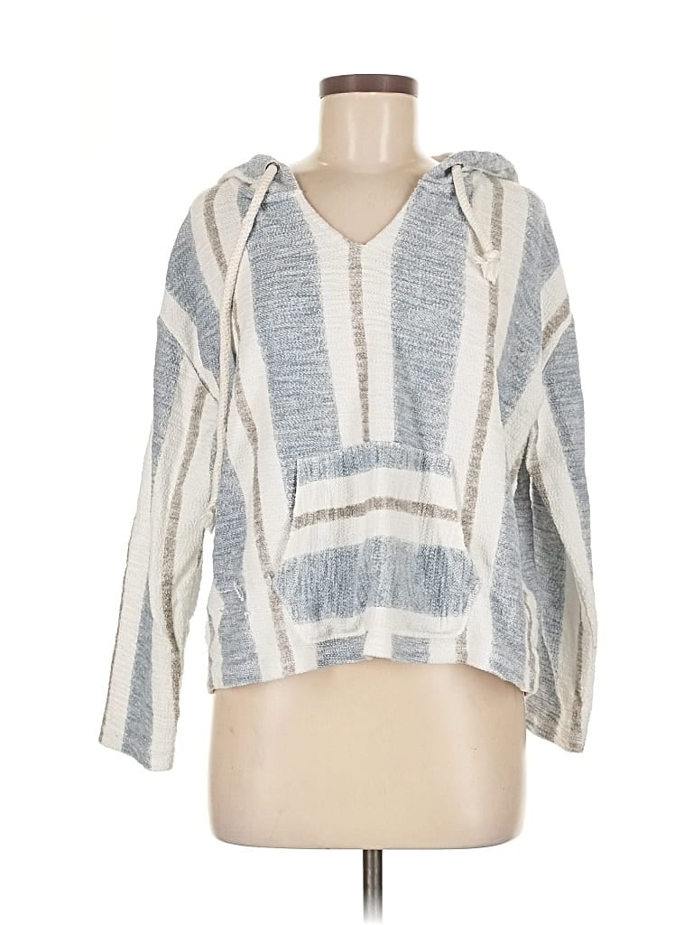 Pre-owned Ocean Drive Clothing Co. Cardigan Sweater In Silver