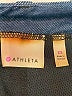 Athleta Solid Gray Blue Denim Skirt Size XS - photo 3