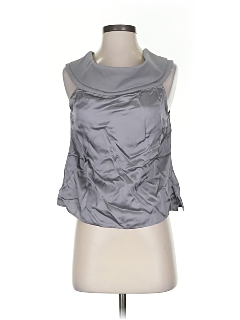 Nation Ltd Sleeveless Blouse In Gray