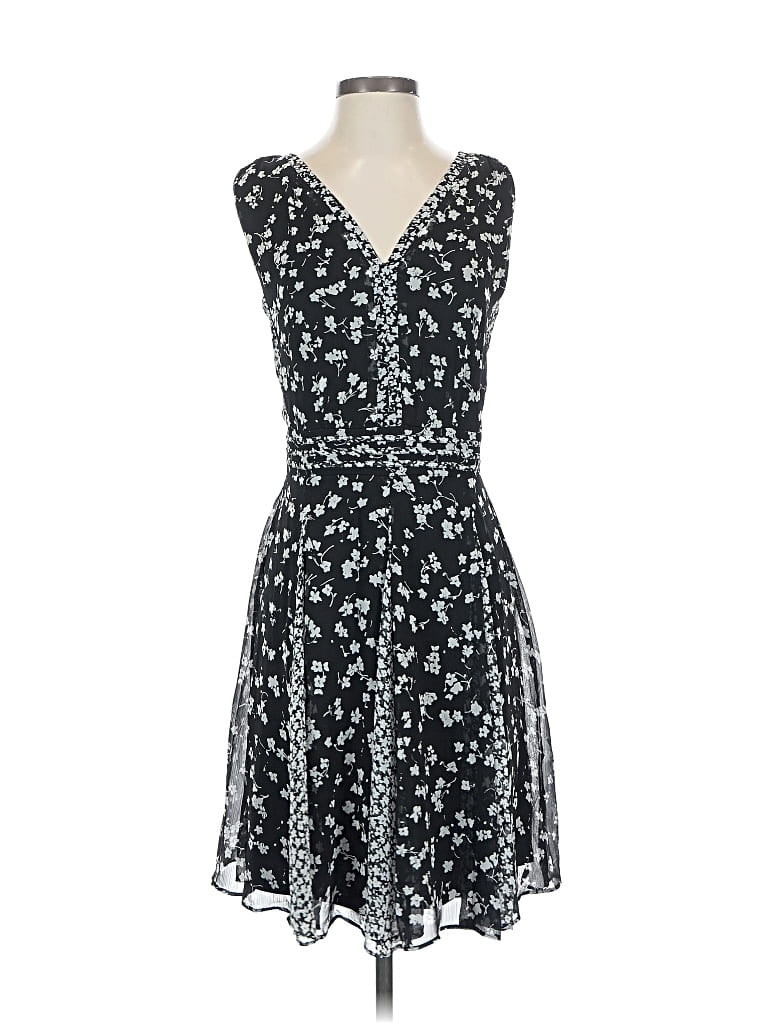 Pre-owned Simply Vera Vera Wang Cocktail Dress In Black