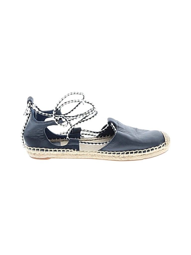 Pre-owned Tory Burch Flats In Blue