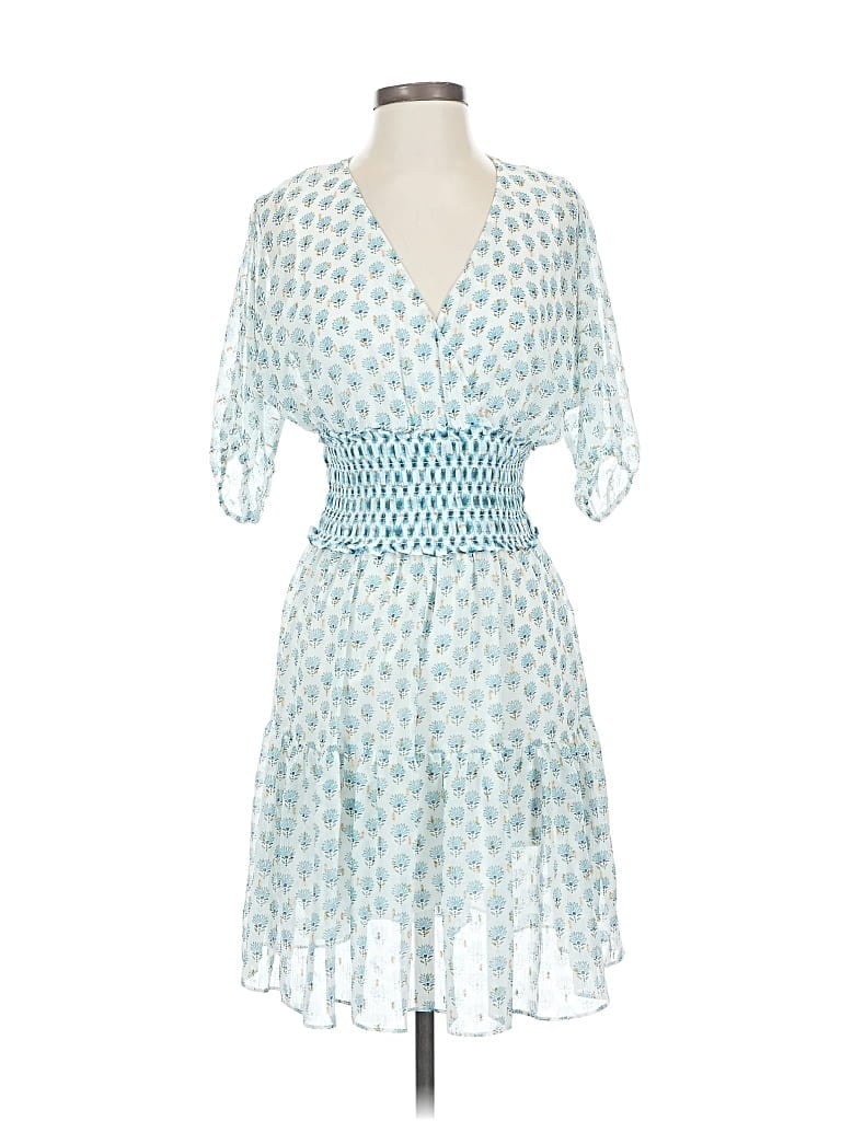 Pre-owned Taylor Cocktail Dress In Blue