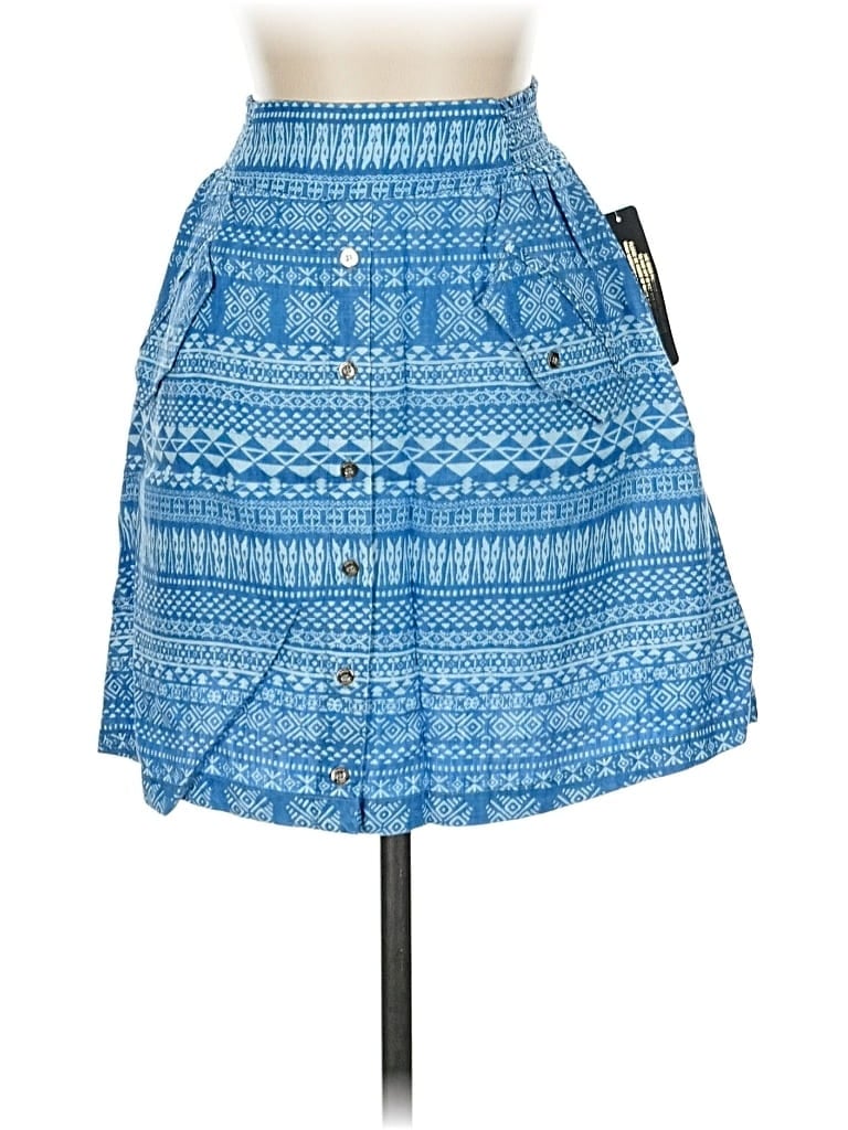 Bebe Casual Skirt In Blue