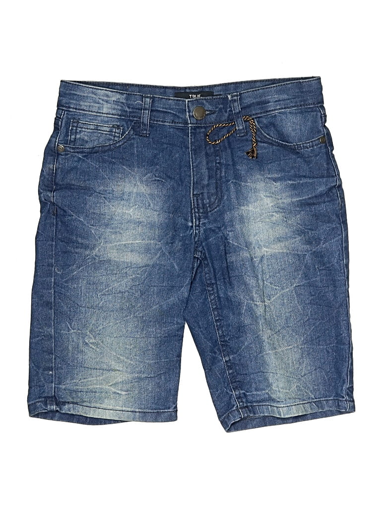 Pre-owned Assorted Brands Kids' Denim Shorts In Blue