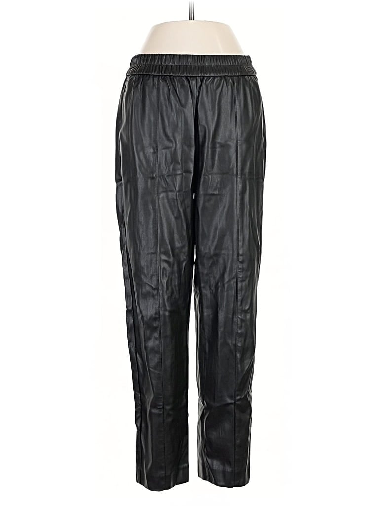 Pre-owned Ann Taylor Track Pants In Black