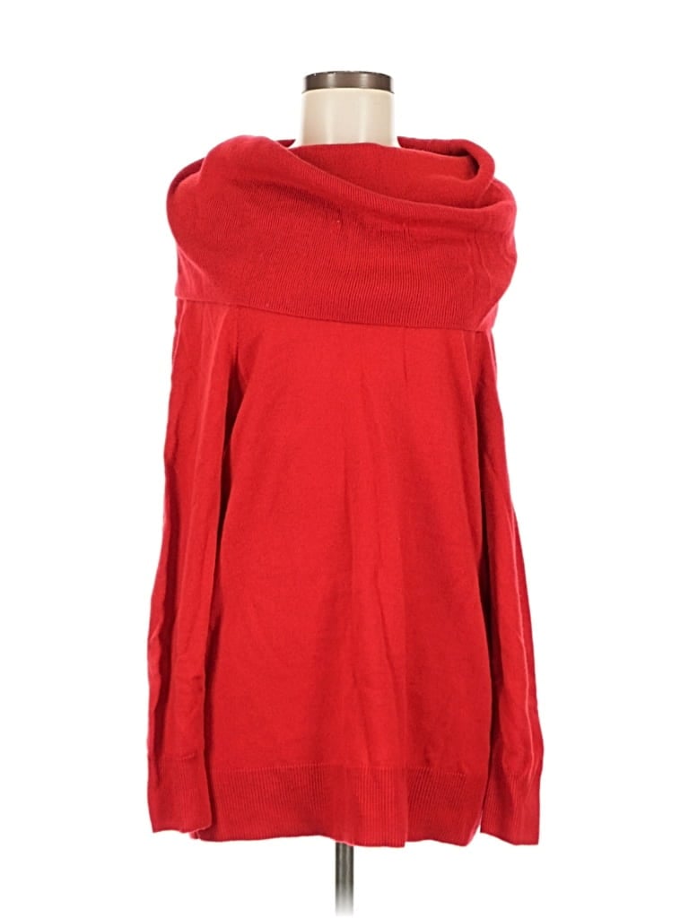 COLLEEN LOPEZ Pre-owned Turtleneck Sweater In Red