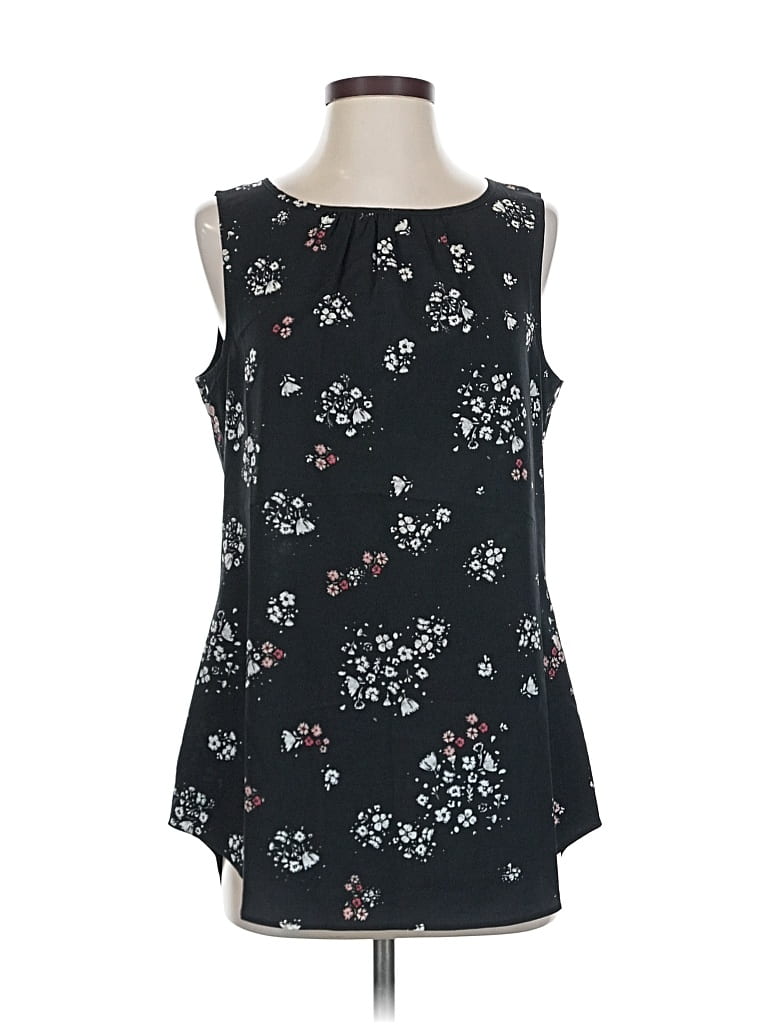 CABI Pre-owned Sleeveless Blouse In Black